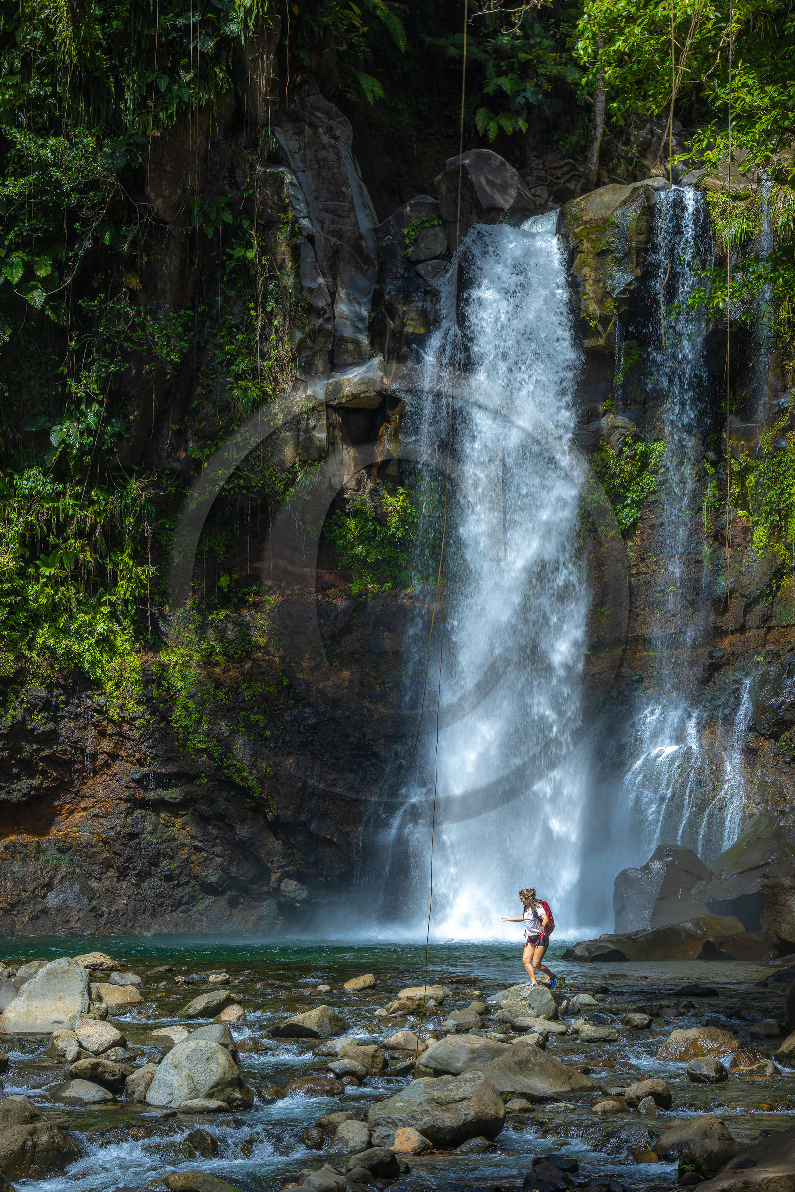 Chute du Carbet, Parc national de la Guadeloupe