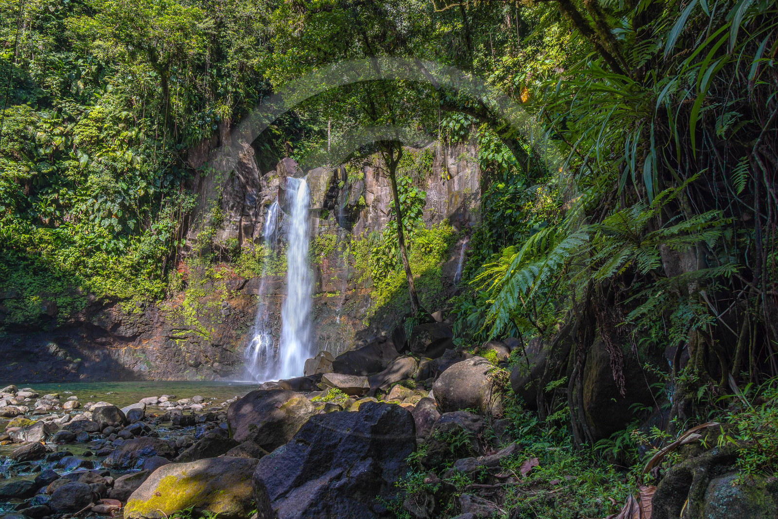 Chute du Carbet, Parc national de la Guadeloupe Chute du Carbet, Parc national de la Guadeloupe
