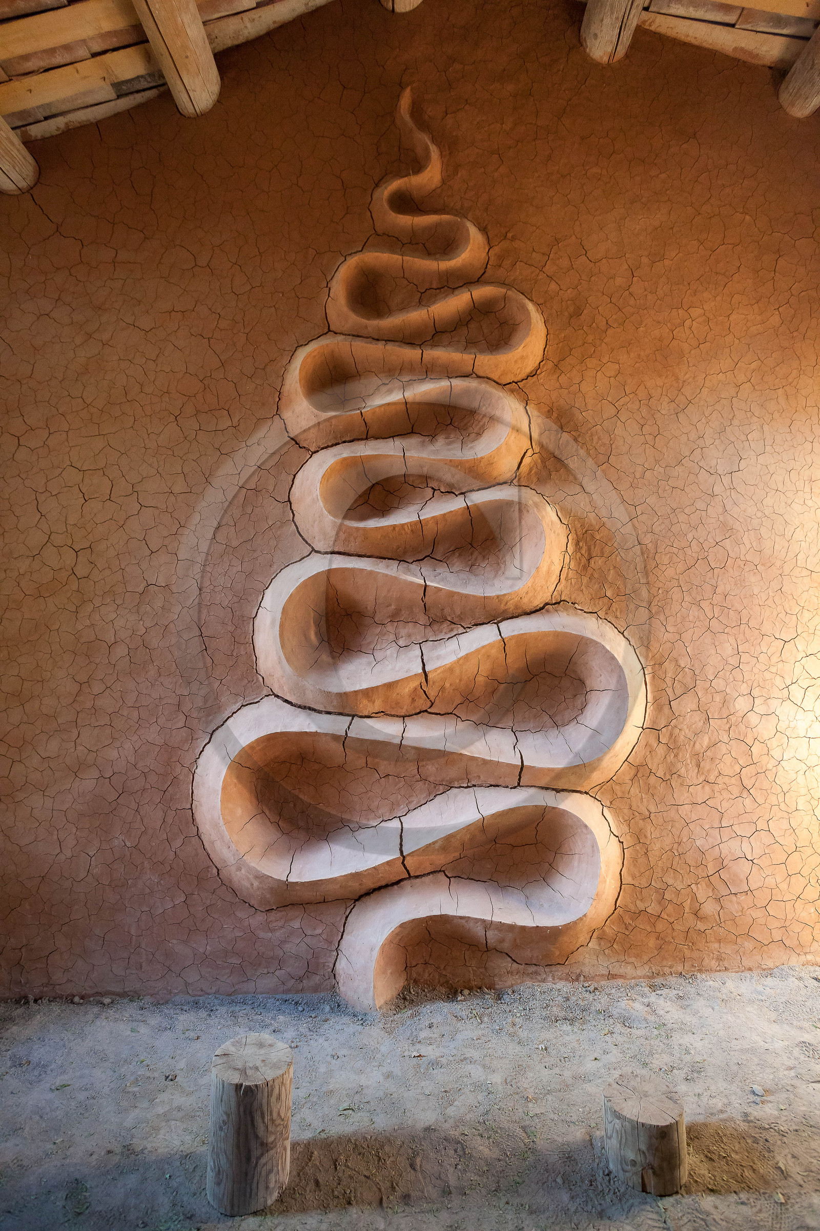 Refuge d'Art Vieil Esclangon d'Andy Goldsworthy
