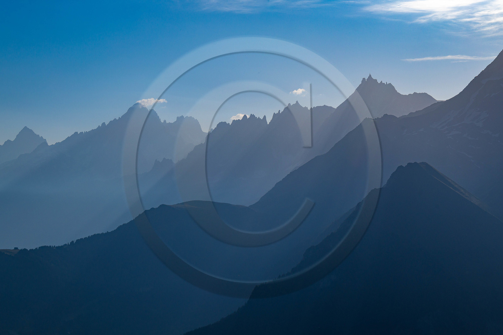 Massif du Mont-Blanc, les aiguilles de Chamonix