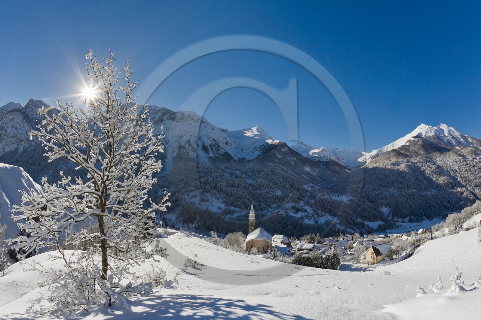 Orcières village Orcières village
