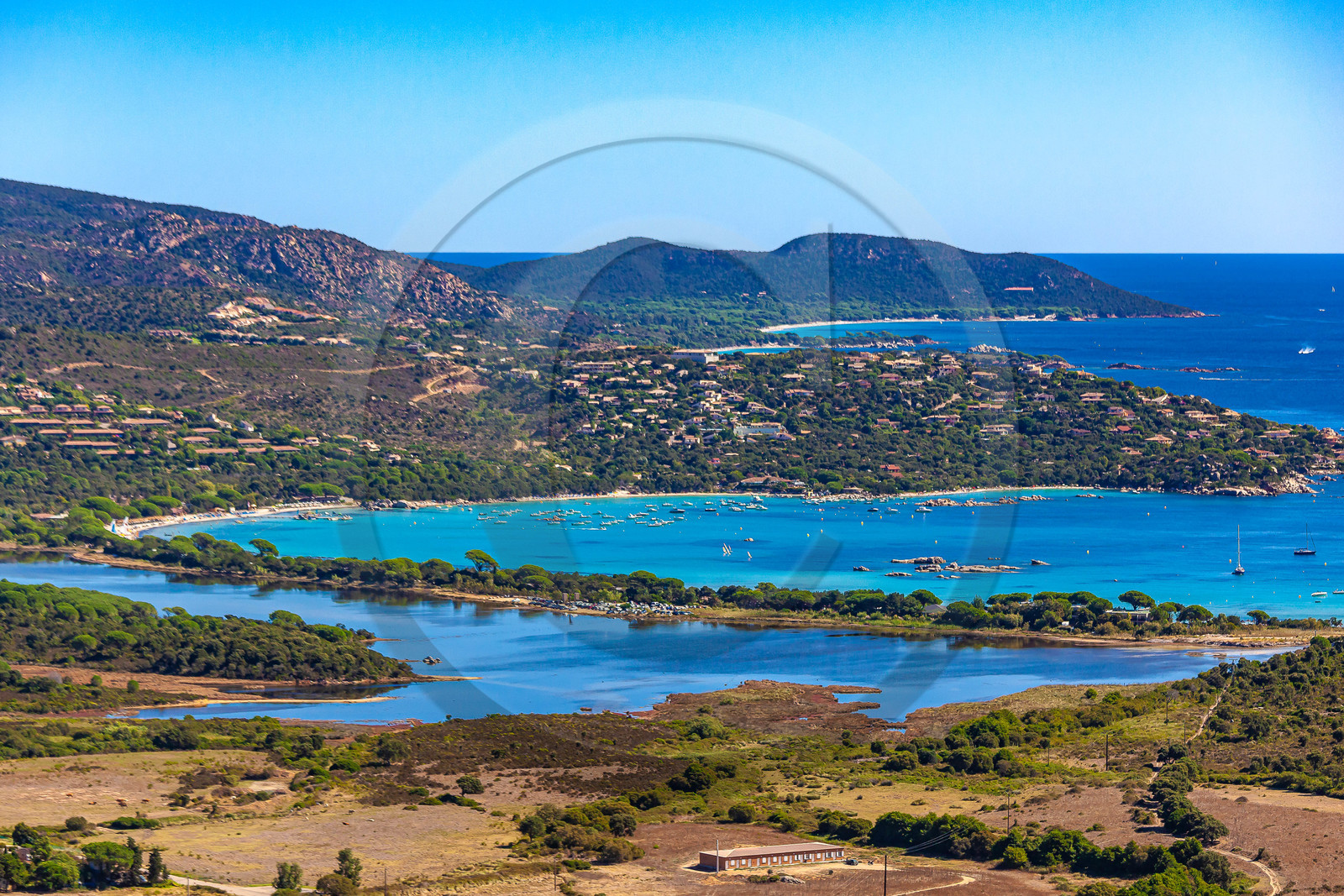 Etang et Golfe de Santa Giulia