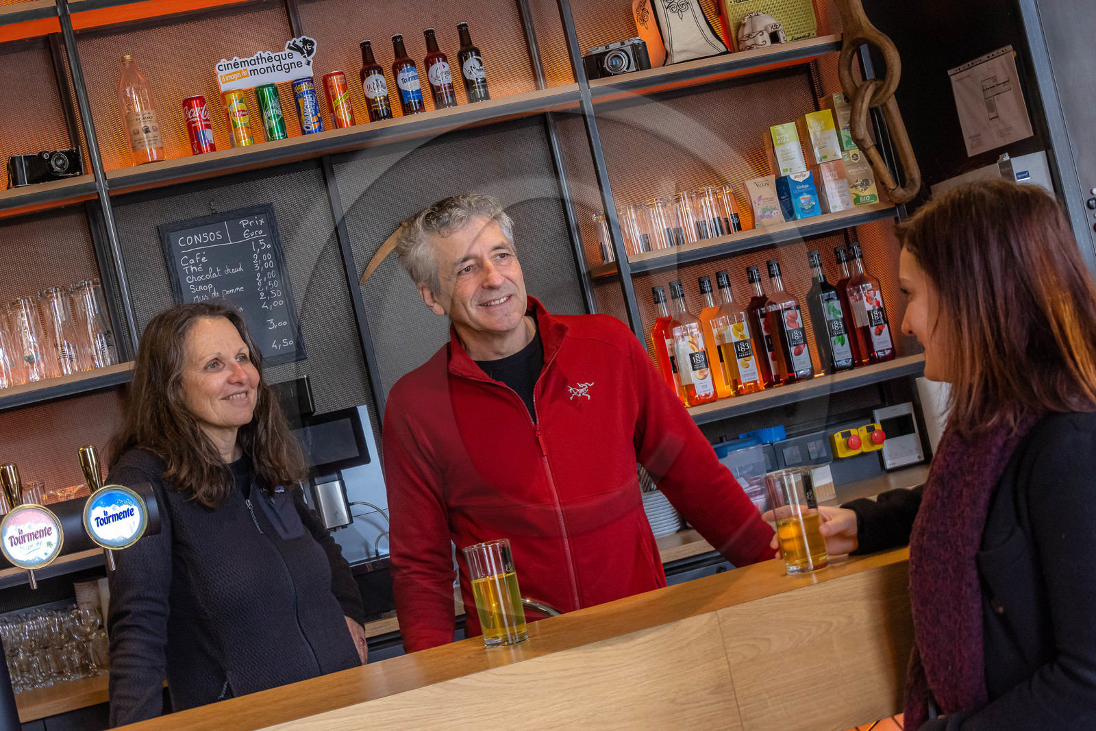 Cinémathèque d'Images de Montagne, Valérie Bonfé et Gilles Charensol , Cinémathèque d'Images de Montagne, Valérie Bonfé et Gilles Charensol ,