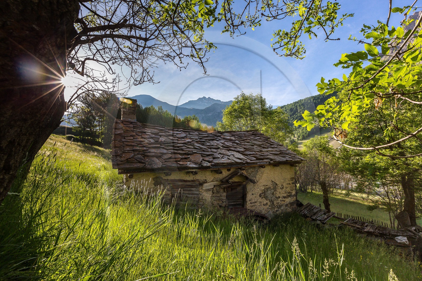 Saint-Paul-sur-Ubaye, hameau Maurin, Maljasset,
