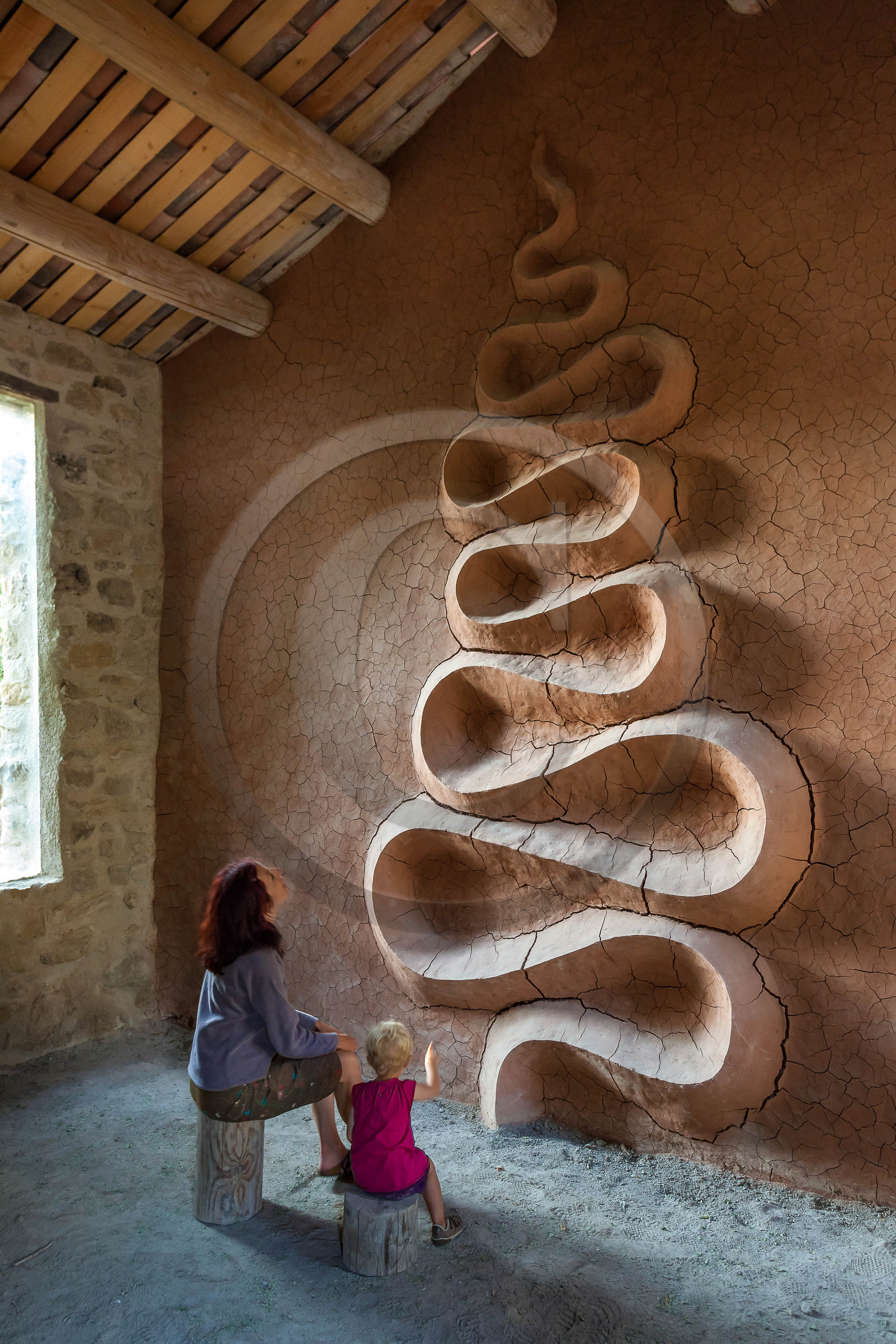Refuge d'Art Vieil Esclangon d'Andy Goldsworthy