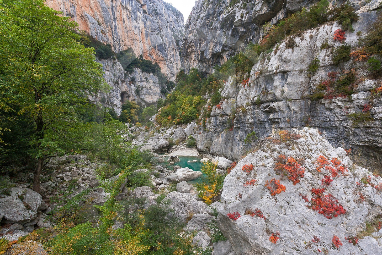 Gorges du Verdon, Le sentier de l’Imbut