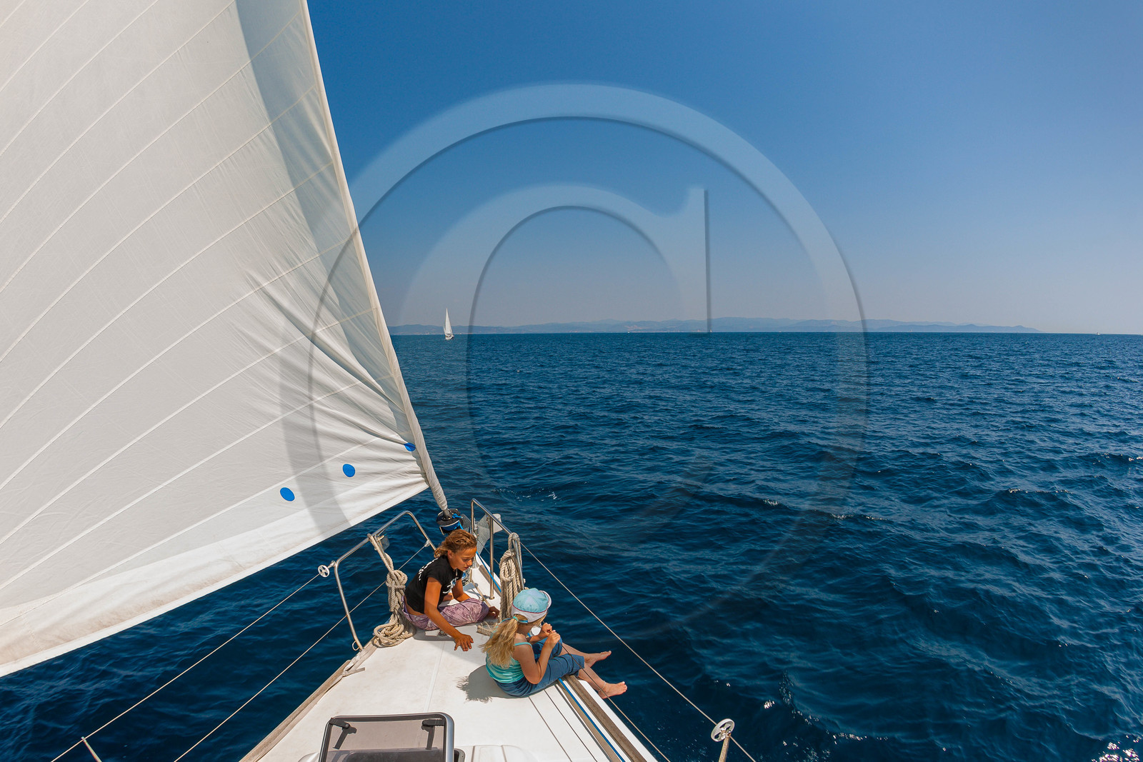 Parc national de Port-Cros, croisière en voilier