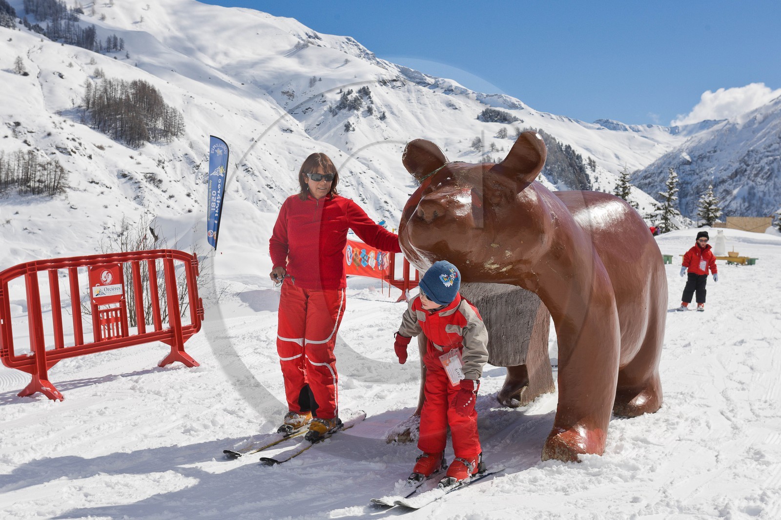Station de ski d'Orcières 1850, Petite Ourse, Jardin des neiges