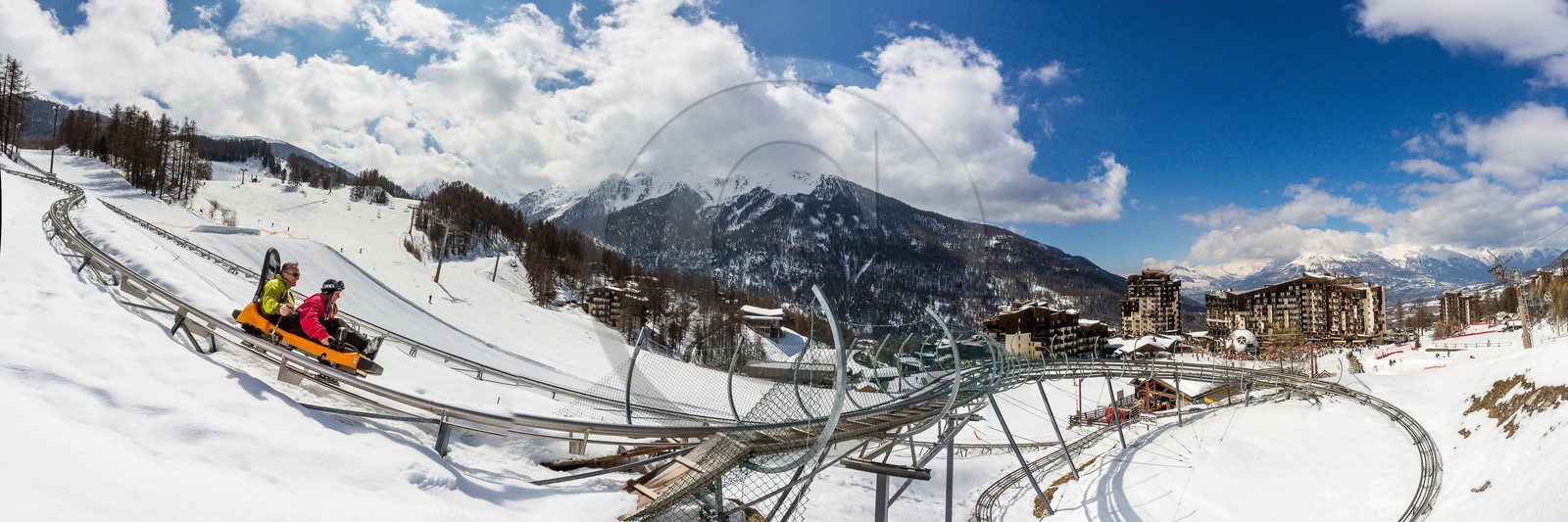 Les Orres, luge L'Orrian Express