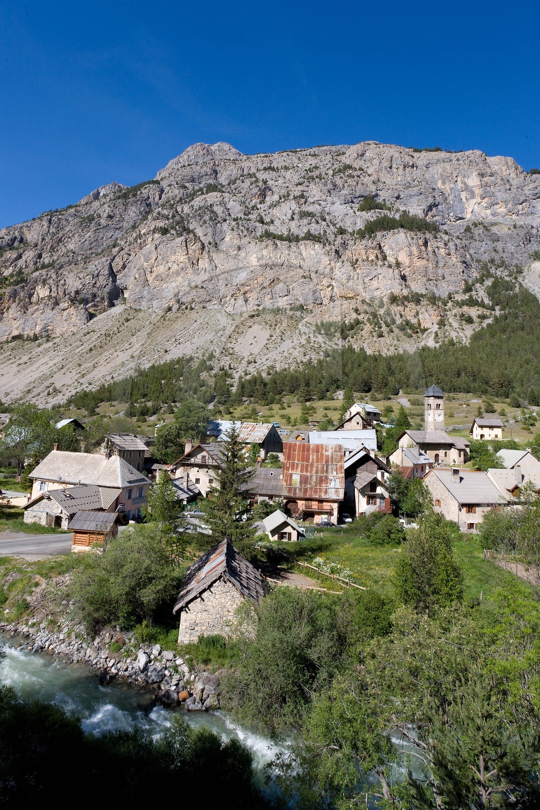 Vallée de la Clarée, village de Plampinet Vallée de la Clarée, village de Plampinet