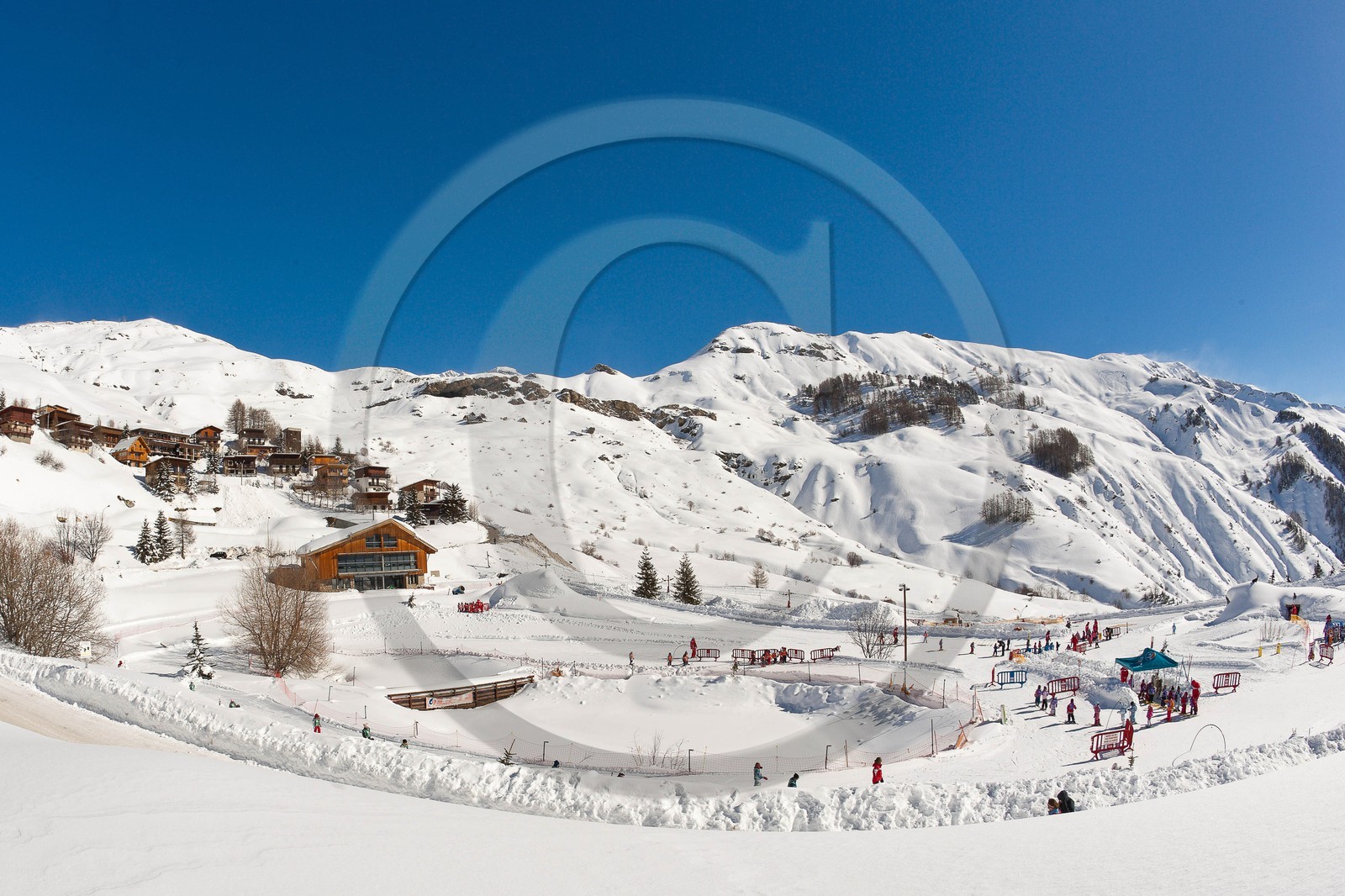 Station de ski d'Orcières 1850, Petite Ourse, Jardin des neiges Station de ski d'Orcières 1850, Petite Ourse, Jardin des neiges