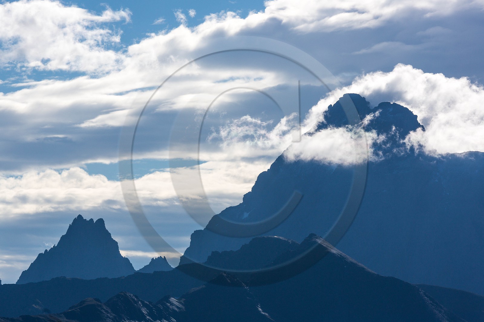 du col du Longet,le Mont Viso du col du Longet,le Mont Viso