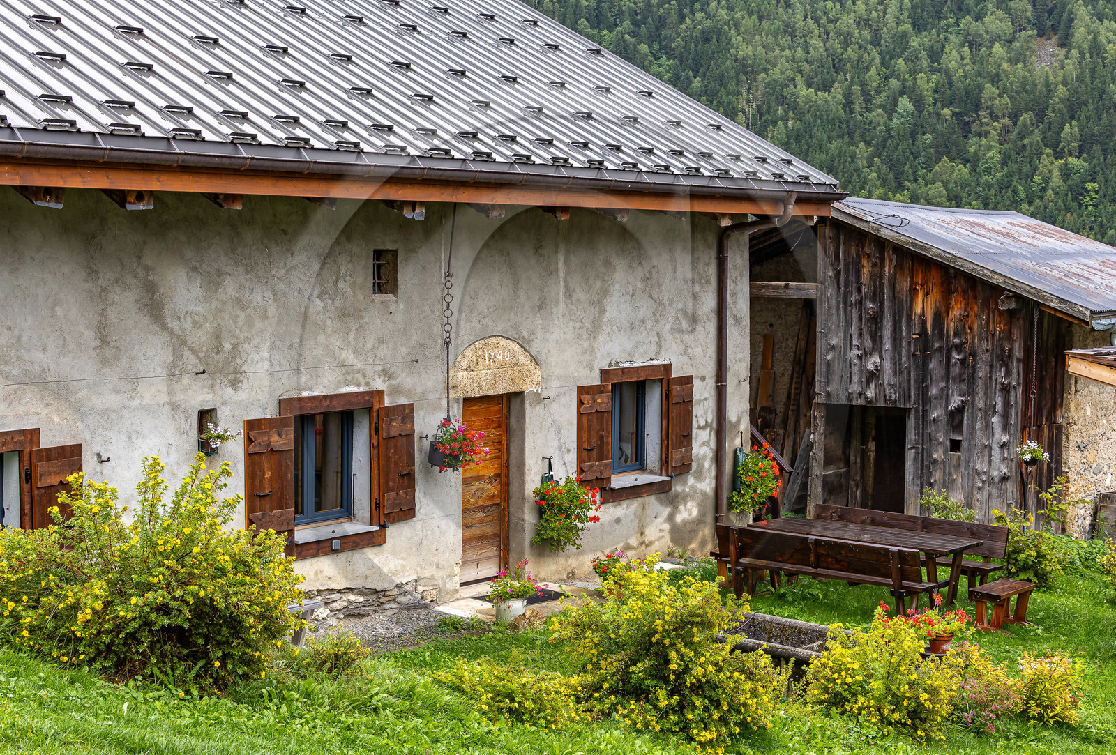 Les Contamines-Montjoie , Le Baptieu