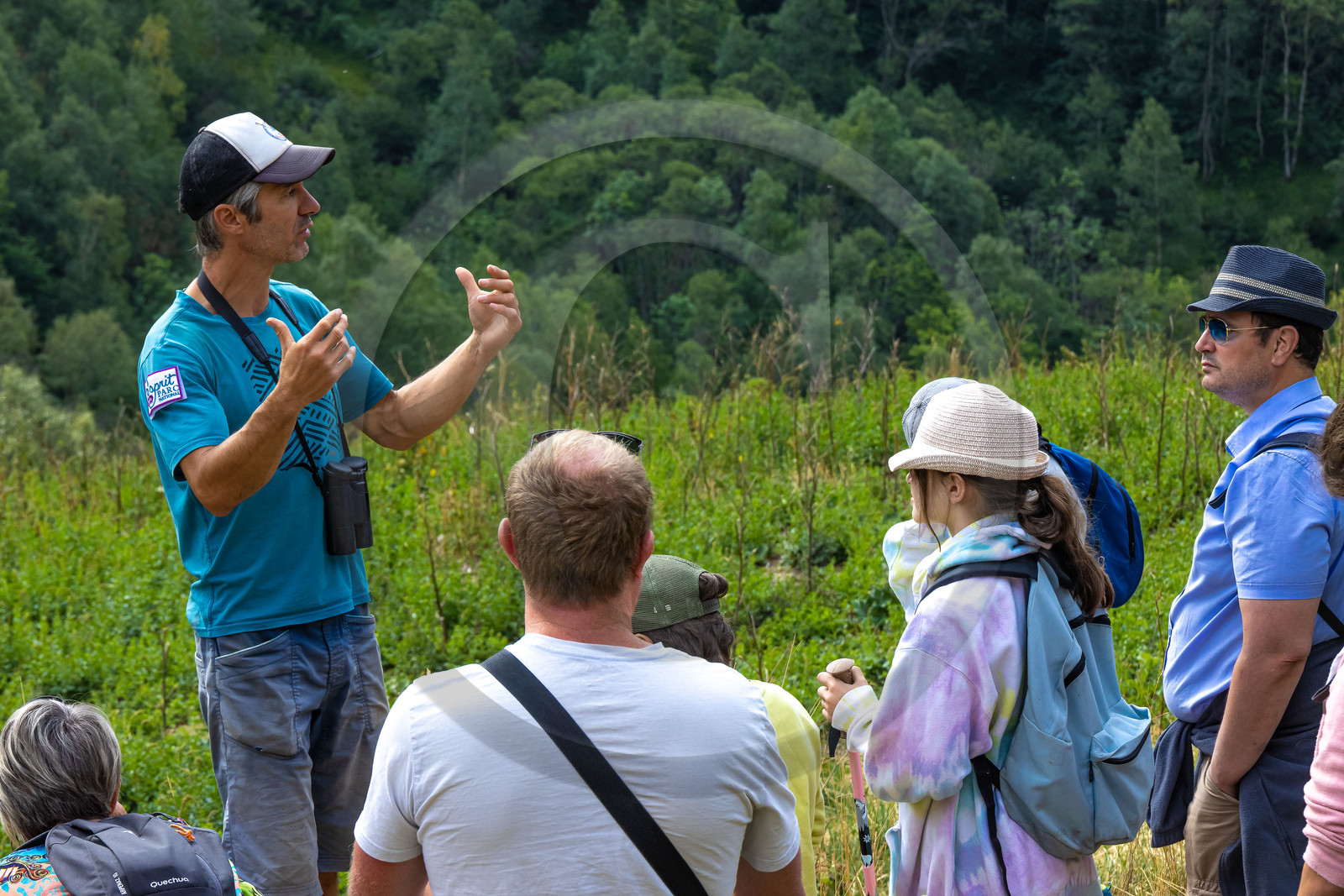 Fabrice Morin, accompagnateur en moyenne montagne